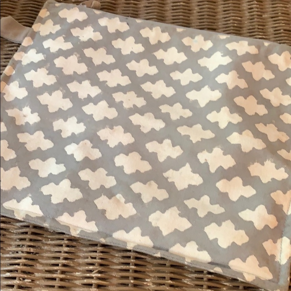 West Elm Handblocked Cosmetic bag